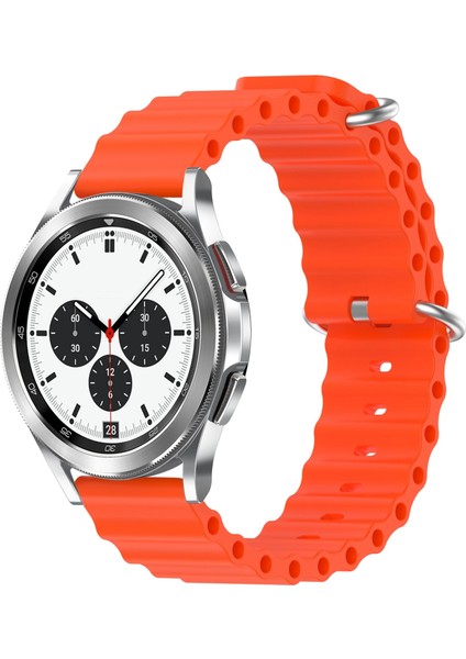 Samsung Galaxy Watch 4 Clic 42MM Için Silikon Saat Kayışı (Yurt Dışından)