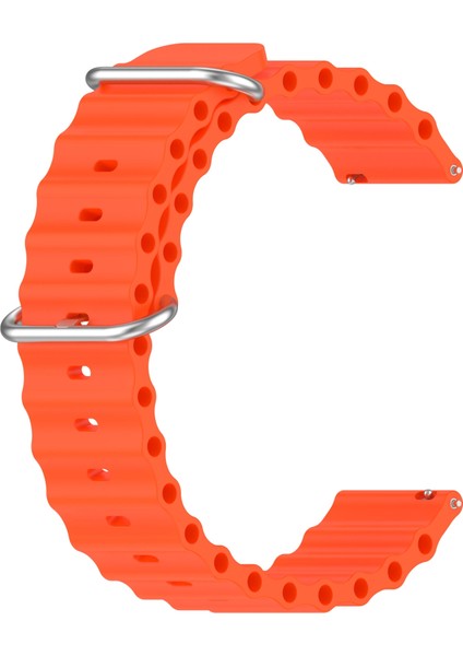 Samsung Galaxy Watch 4 Clic 42MM Için Silikon Saat Kayışı (Yurt Dışından)