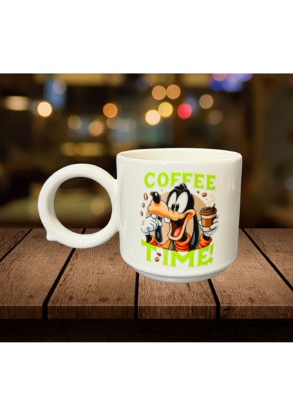 Seramik Bardak Goffy Coffee Time