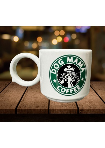 Seramik Bardak Dog Mama