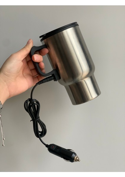 Araç Içi Isıtıcılı Bardak Termos Çakmaklık