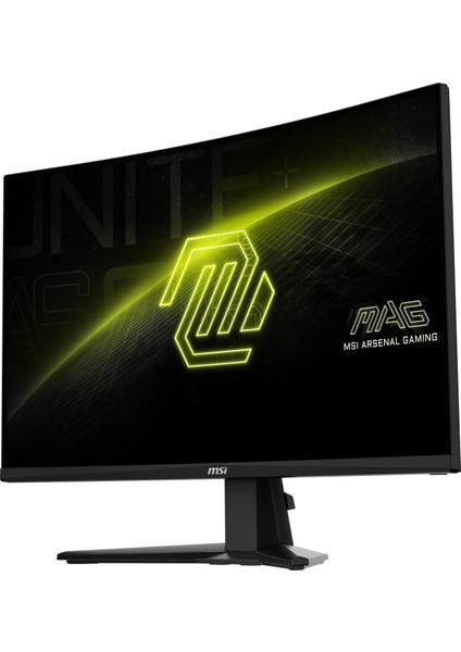 Msı Mag 27C6F 27" 180HZ 1ms Adaptıve-Sync 1920X1080 (Fhd) 16:9 Curve 1500R Rapıd Va Gamıng Monıtor