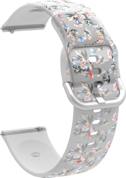 Samsung Galaxy Watch4 20MM Için Silikon Saat Bandı (Yurt Dışından)