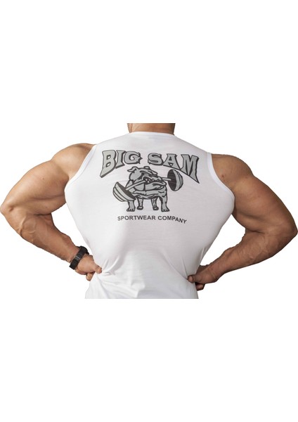 Sıfır Kol Beyaz Antrenman Atleti Big Sam 2238 fiyatları
