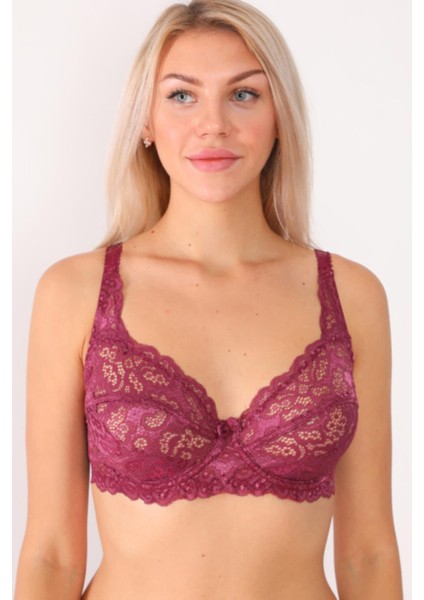 SB200 B Cup Balenli Dantelli Toparlayıcı Sütyen indirimleri