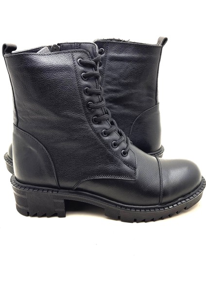 5003 MODA KADIN HAKİKİ DERİ UZUN KONÇLU POSTAL BOT modelleri