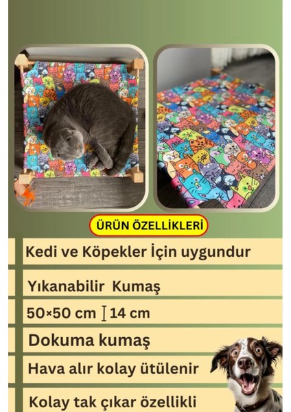 Kedi Köpek Evcil Hayvan Yatağı