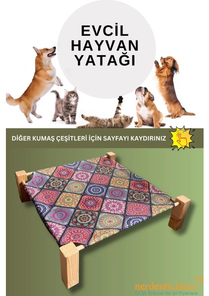 Kedi Köpek Evcil Hayvan Yatağı