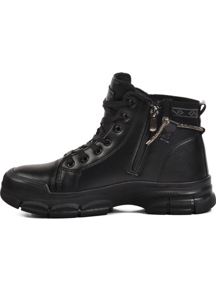 Persei Siyah Içi Kürklü Kadın Bot fiyatları