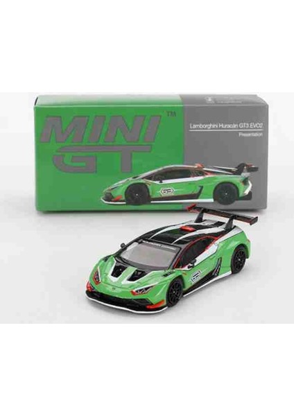 Dianomi Mini Gt 1:64 Lamborghini Huracan Gt3 Evo 2 /8 cm Uzunluğunda Metal Araba