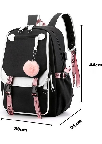 Kanvas Çok Katmanlı Bilgisayar Okul Sırt Çantası (Yurt Dışından) fırsatları