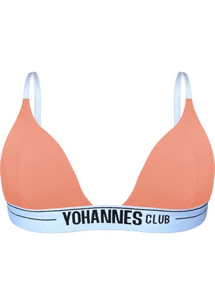 Yohannes Club Yohannesclub, Kadın, Iç Çamaşırı Takımı, (Üçgen Sütyen-Slip), Somon