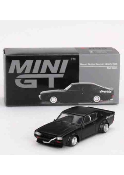 Dianomi Mini Gt 1:64 Nissan Skyline Kanmeri Lberty Walk 8 cm Uzunluğunda Metal Araba
