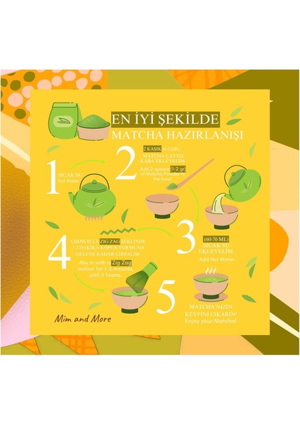 Melon Matcha - Kavun Aromalı Matcha, 50 Gr
