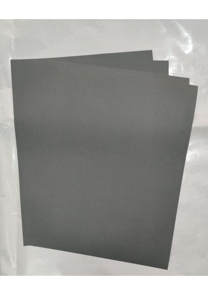 Kağıt Oto Paspas 39*50 Ebat ADET50 M2185 gr Suya Dayanıklı Latex Füme (Gri )Renk