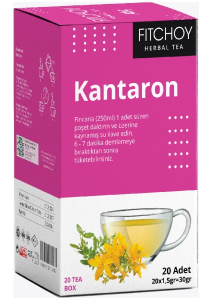 Fitchoy Kantaron Çayı 20 Adet