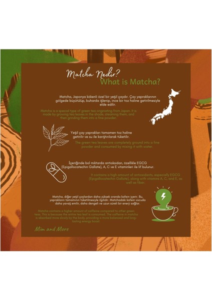 Hazelnut Matcha - Fındık Aromalı Matcha, 25 Gr