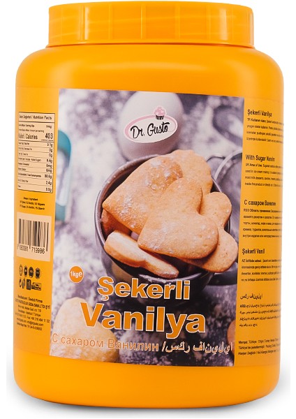 Şekerli Vanilya 1 kg