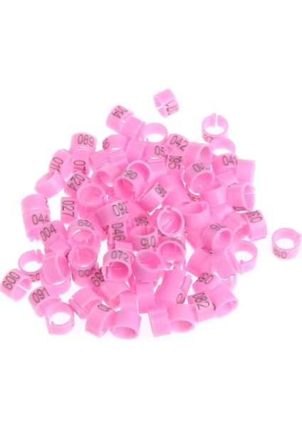 Pembe Tarzı Halka Taşıyıcı Güvercin Eğitim Malzemeleri Bacak Numaralı Kuş Bantları Satın Al (Yurt Dışından)