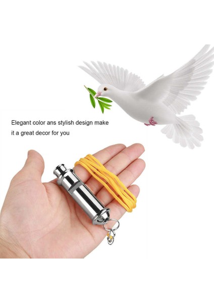 Paslanmaz Çelik Ultrasonik Flüt Acil Durum Kurtarma Düdüğü Çok Fonksiyonlu Araçlar - Açık Yüksek Desibel Eğitim Düdüğü (Yurt Dışından) modelleri