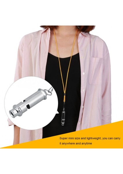 Paslanmaz Çelik Ultrasonik Flüt Acil Durum Kurtarma Düdüğü Çok Fonksiyonlu Araçlar - Açık Yüksek Desibel Eğitim Düdüğü (Yurt Dışından) fırsatları