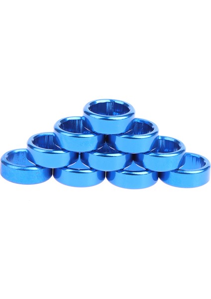 Mavi Stil 8mm Kuşlar Alüminyum Ayak Halkaları Güvercin Dış Mekan Uçuş Eğitim Yarışı Tanımlama Etiketi Kuş Eğitim Davranış Aracı (Yurt Dışından)