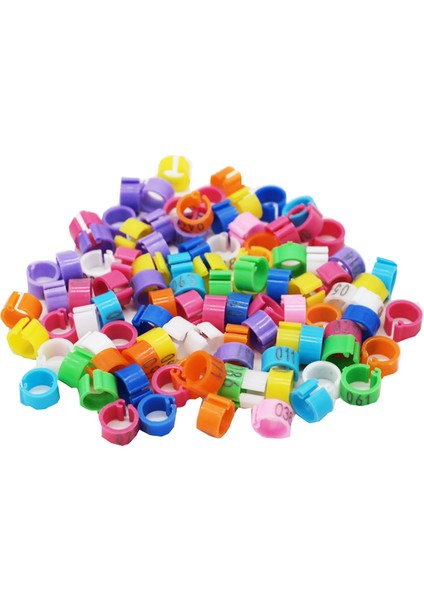 Siyah Stil Halka Taşıyıcı Güvercin Eğitim Malzemeleri Bacak Numarası Kuş Yüzükleri - (Yurt Dışından)