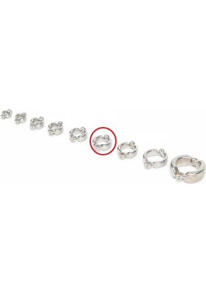 No.15 Tarzı Evcil Kuş Güvercin Papağan Bacak Halkası Paslanmaz Çelik Zincir Kuş Malzemeleri Papağan Uçmaya Karşı Çekiş Zinciri Ayak Halkası Aksesuarları (Yurt Dışından)