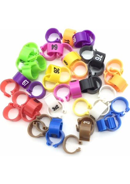 Yeşil Stil S Beden Kuş Malzemeleri Evcil Kuşlar Taşıyıcı Güvercin Papağan 10 Renkli Dijital Ayak Yüzüğü Bayonet Işaretleme Yüzüğü (Yurt Dışından) fırsatları