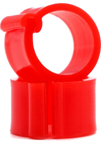 Kırmızı Stil Kuş Güvercin Ayak Yüzükleri 8mm Bayonet Tanımlama Yüzüğü Açma Güvercin Yüzüğü Renk Kuş Güvercin Malzemeleri (Yurt Dışından)
