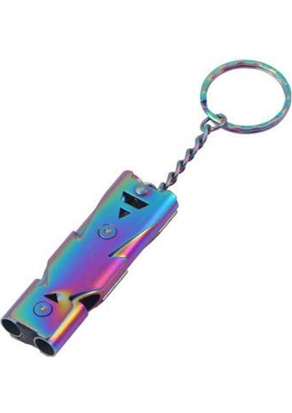 Altın Tarzı Paslanmaz Çelik Açık Hava Ultrasonik Acil Durum Bıldırcın Düdüğü Çift Borulu Yüksek Desibel Alan Hayatta Kalma Ürünleri Kuş Eğitimi (Yurt Dışından) fiyatları