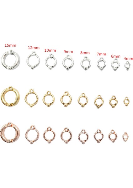 Gül Altın Tarzı 12 mm Papağan Bacak Yüzük Alaşım Outdoor Uçan Eğitim 3 Renk Evcil Kuş Güvercin Ayak Yüzükleri Hayvan Malzemeleri mm (Yurt Dışından) modelleri