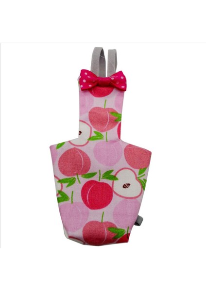 G Tarzı S Beden Papagan Bezli Yaka Mendilli Sevimli Renkli Meyve Çiçekli Muhabbet Kuşu Güvercin Küçük Orta Büyük Evcil Kuş Uçuş Takımı Kıyafetler Yıkanabilir (Yurt Dışından)