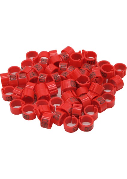 Mor Tarzı Halka Taşıyıcı Güvercin Eğitim Malzemeleri Bacak Numarası Kuş Yüzükleri - (Yurt Dışından) fiyatları