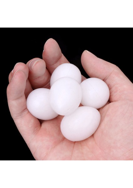 5 Parça Kuş Malzemeleri Güvercin Sahte Yumurtalar Dolu Plastik Katı Simülasyon Yumurta Yavru Için Üreme Malzemeleri C42 (Yurt Dışından) modelleri