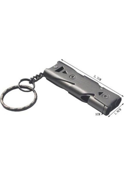 Altın Tarzı Paslanmaz Çelik Açık Hava Ultrasonik Acil Durum Bıldırcın Düdüğü Çift Borulu Yüksek Desibel Alan Hayatta Kalma Ürünleri Kuş Eğitimi (Yurt Dışından) indirimleri