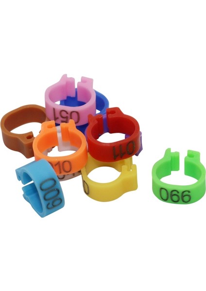 Kumral Tarzı Kuş Ayak Klips Halka Güvercin Papağan Tanımlama Kuş Malzemeleri Renkli Kuş Izleme Aracı (Yurt Dışından) modelleri