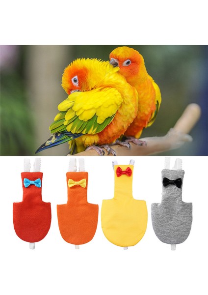 Sarı Stil Xl Beden Küçük Orta Büyük Evcil Kuşlar Için Kuş Papağanı Bez Uçuş Kıyafeti Türkçe Dilinde (Yurt Dışından) fiyatları