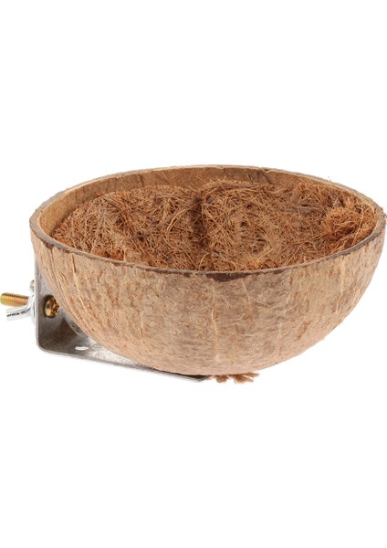 Kuş Kafesi Tohum Oyuncaklı Hindistan Cevizi Kabuğu Kuş Yuvası Evcil Papağan Muhabbet Kuşu Kafesi Hamster Sıçan Fındık Fare Kafesi Evcil Hayvan Evi Hut (Yurt Dışından)