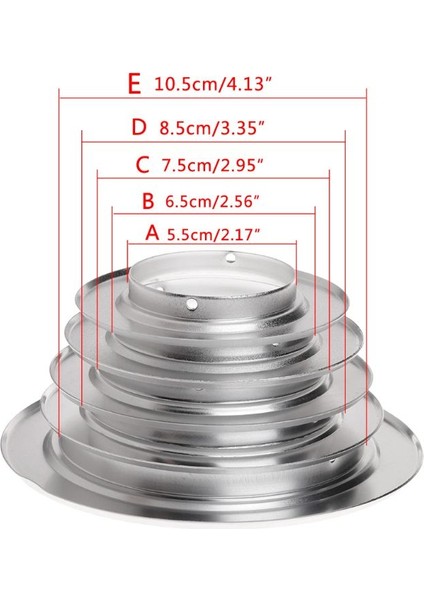 8.5cm Tarzı Ev Hayvanı Kafes Koruma Giriş Döngüsü Metal Malzemeler - Papağan Sincap Hamster Ila Isırma Kemirme Kafes Yuva Yüzüğü Önleme (Yurt Dışından)