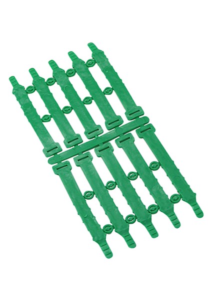 Yeşil Stil Pvc Yumuşak Plastik Ayak Halkası Ken Tanımlama Ayak Halkası Kuş Malzemeleri Papağan Tasması (Yurt Dışından)