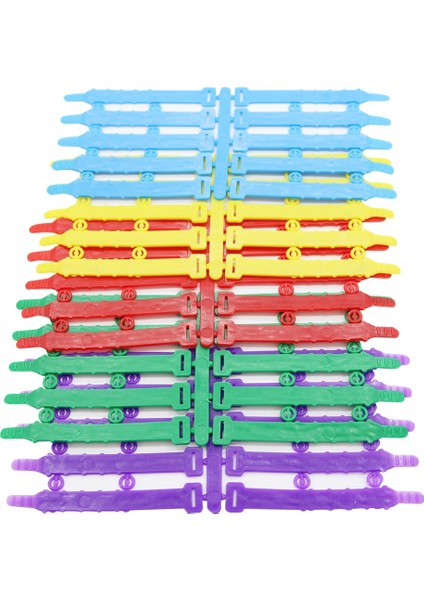 Yeşil Stil Pvc Yumuşak Plastik Ayak Halkası Ken Tanımlama Ayak Halkası Kuş Malzemeleri Papağan Tasması (Yurt Dışından)