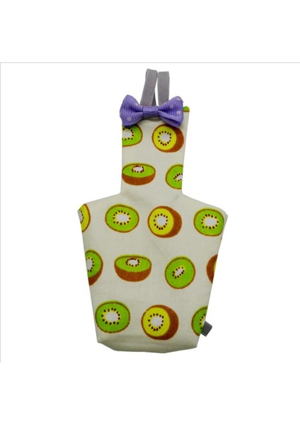 H Tarzı M Beden Papagan Bezli Yaka Mendilli Sevimli Renkli Meyve Çiçekli Muhabbet Kuşu Güvercin Küçük Orta Büyük Evcil Kuş Uçuş Takımı Kıyafetler Yıkanabilir (Yurt Dışından)