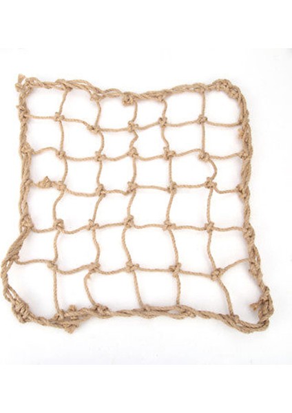 Resim Stili Olarak 1 Adet Dayanıklı Papağan Kuşları Tırmanma Ağı Muhabbet Kuşu Salıncağı Oyun Ipi Merdiven Kemirme Oyuncak 40*40CM (Yurt Dışından)