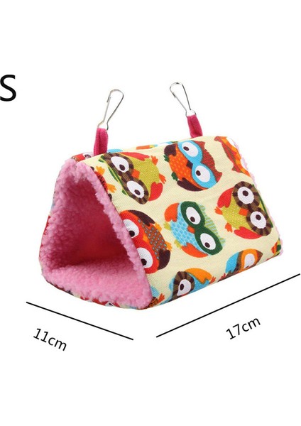 Baykuş S Tarzı Hamster Evi Asılı Kafes Kuş Asılı Mağara Kafesi Moda Peluş Hamak Kuş Oyuncak Kuş Yuvası Papağan Yuvası Sıcak Kış (Yurt Dışından) fiyatları