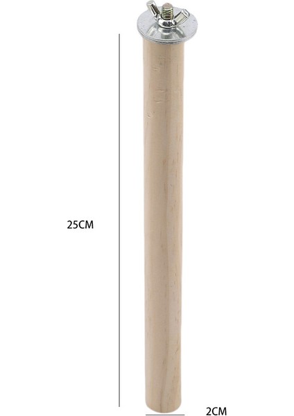 2.0X25CM Tarzı Kuşlar Için Tahta Papağan Standı Çubuk Askı Değneği Oyuncak Kafes Aksesuarları Papağan Banyo Duş Ayakta Raf Uzunluk 10CM (Yurt Dışından) fiyatları