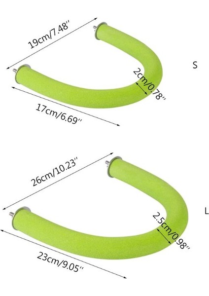 S Tarzı Muhabbet Kuşu Oturtma Tahtası Ahşap Kafes Oyuncağı Tırnak Aşındırma U Şekilli Kuş Oturaklığı (Yurt Dışından) fırsatları