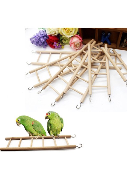 7 Merdiven Stili Yeni Kuş Oyuncak Ahşap Merdiven Salıncak Tırmalama Tırmanma Halat Merdiven Kuş Kafesi Hamster Papağan Oyuncakları Pet Malzemeleri (Yurt Dışından) modelleri