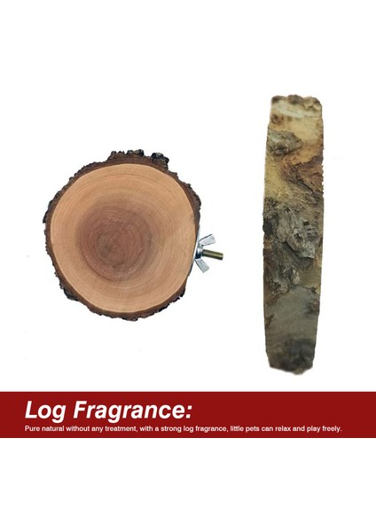 2 Adet Stil Muhabbet Kuşu Kafes Tahtası Platform Yuvarlak Ahşap Stand Sincap Kuşlar Zıplama Tahtası Harika (Yurt Dışından) indirimleri