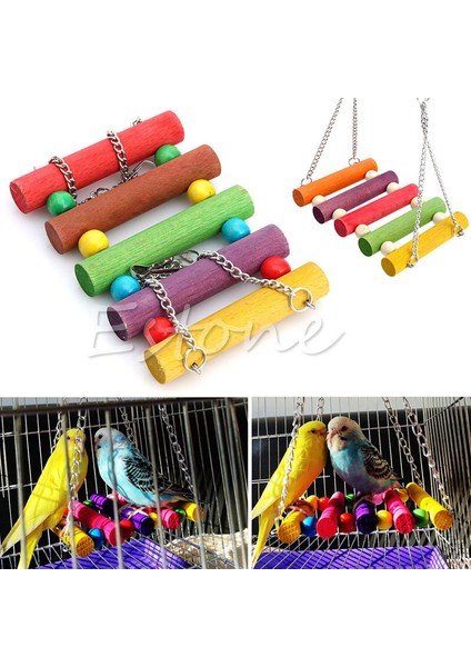 Kırmızı Stil Sıcak Satış Evcil Kuş Papağan Oyuncakları Muhabbet Kuşu Budgie Muhabbet Kuşu Kafesi Hamak Salıncak Oyuncak Asılı Çiğneme Oyuncakları Kuşlar Için (Yurt Dışından) fırsatları